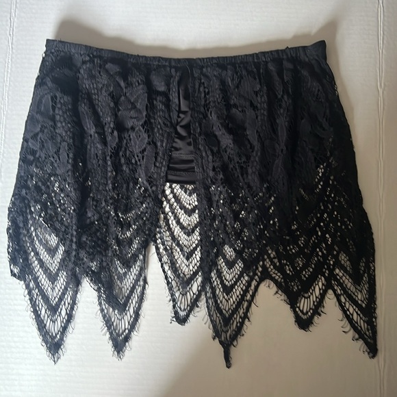 Tobi Bandeau Top Black Size L - Picture 4 of 5